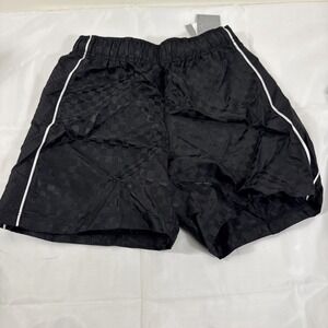 NWT DSG Woven Soccer Shorts Performance Boys Youth Sports M Black Nylon